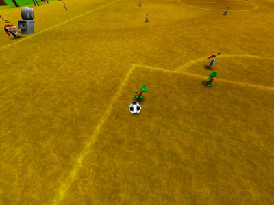четвертый скриншот из Pet Soccer / Футбол: Кряки против Плюхов