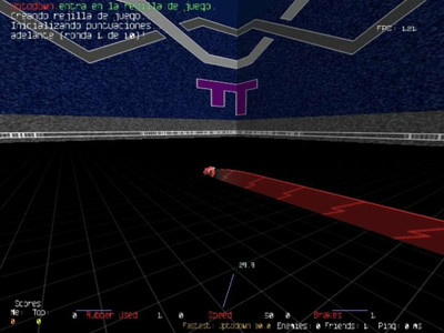 второй скриншот из Armagetron Advanced
