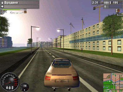 четвертый скриншот из Taxi Racer / Такси: Без тормозов
