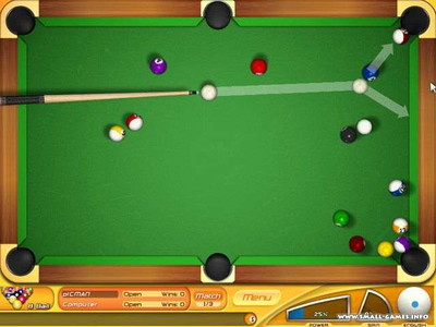 четвертый скриншот из Backspin Billiards