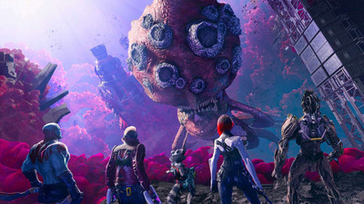 первый скриншот из Marvel's Guardians of the Galaxy