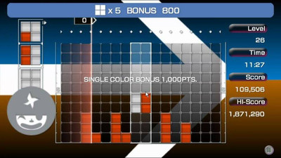 третий скриншот из Lumines: Puzzle Fusion - Advance Pack v1.0