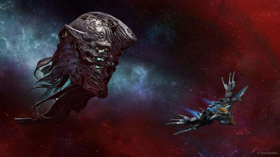 третий скриншот из Marvel's Guardians of the Galaxy