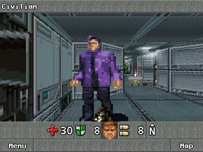 первый скриншот из Doom RPG