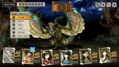 четвертый скриншот из Undernauts: Labyrinth of Yomi
