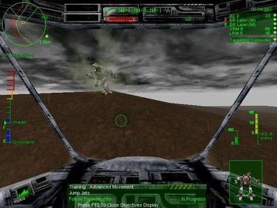 третий скриншот из Mech Warrior 3