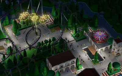 второй скриншот из Parkitect