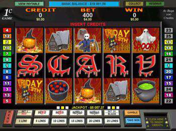 четвертый скриншот из Aussie Slots, Scary Slots