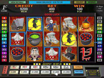 второй скриншот из Aussie Slots, Scary Slots