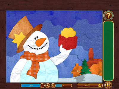 третий скриншот из Christmas Patchwork. Frozen / Холодное сердце