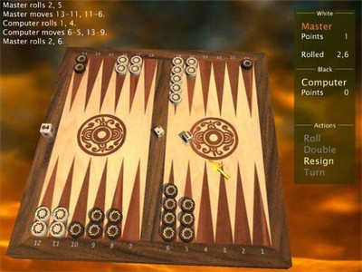 первый скриншот из Нарды MaxGammon