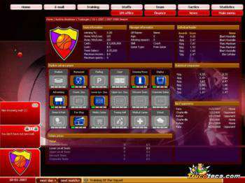 четвертый скриншот из FIBA BASKETBALL MANAGER 2008