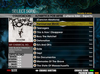четвертый скриншот из Frets on Fire - X + Rock Band 2 songs