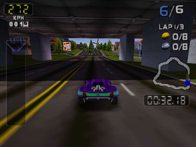 третий скриншот из San Francisco Rush 2049