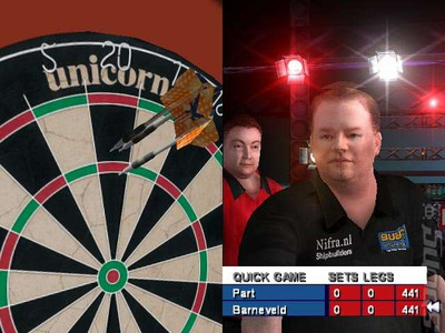 второй скриншот из PDC World darts Championship