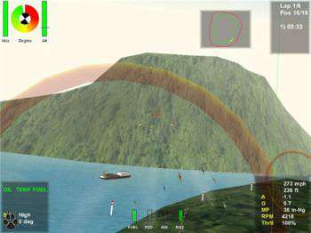 четвертый скриншот из Redline: Xtreme Air Racing 2