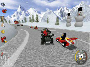 второй скриншот из Super Tux Kart