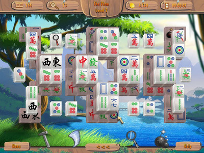 четвертый скриншот из Summer Mahjong