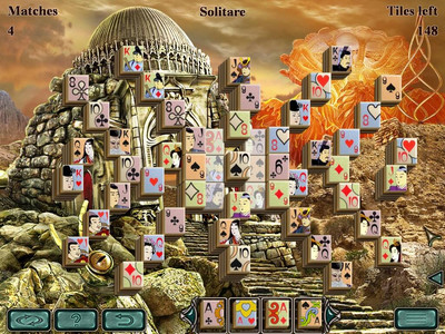 четвертый скриншот из Space Mahjong