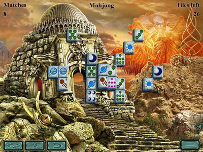 второй скриншот из Space Mahjong