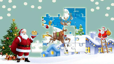 четвертый скриншот из Новогодние пазлы / New Year Jigsaw Puzzle