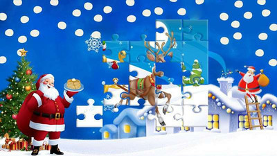 второй скриншот из Новогодние пазлы / New Year Jigsaw Puzzle