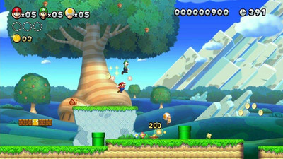 второй скриншот из New Super Mario Bros U
