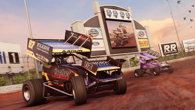 первый скриншот из Tony Stewart Sprint Car Racing
