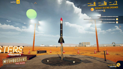 второй скриншот из MythBusters: The Game - Crazy Experiments Simulator