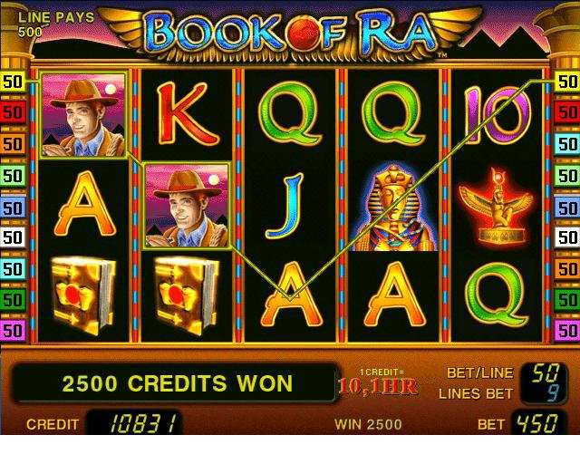 Эмулятор игры Book of Ra игрового автомата Admiral