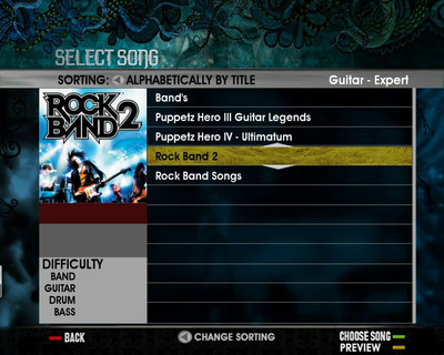 четвертый скриншот из Frets on Fire FoFiX Mod v3.100 Final