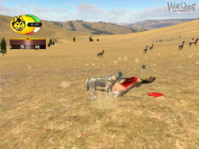второй скриншот из WolfQuest: Amethyst Mountain Deluxe