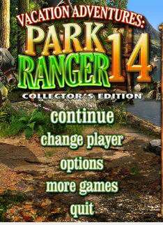 Vacation Adventures: Park Ranger 14 Collector's Edition Vacation Adventures: Park Ranger 14 Collector's Edition