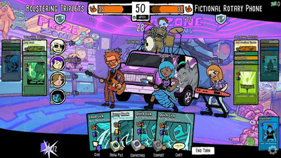 четвертый скриншот из Battle Bands: Rock & Roll Deckbuilder