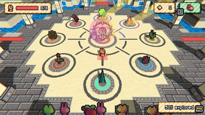 второй скриншот из Paper Animal RPG