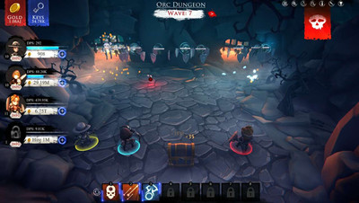 третий скриншот из Dungeon Clicker