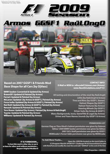 F1 Challenge '99-'02: Nascar 2009