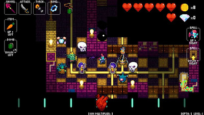 второй скриншот из Crypt of the NecroDancer: AMPLIFIED