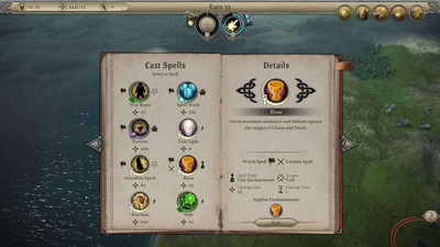 второй скриншот из Master of Magic