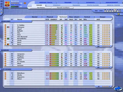 четвертый скриншот из PC Football 2007 / Лига чемпионов. Футбол