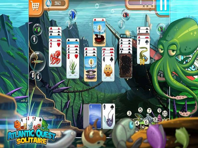 второй скриншот из Atlantic Quest Solitaire