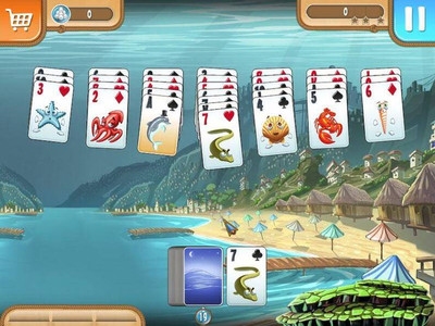 третий скриншот из Atlantic Quest Solitaire