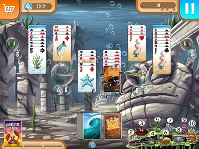 четвертый скриншот из Atlantic Quest Solitaire