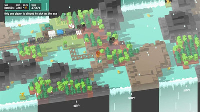 второй скриншот из Unrailed!