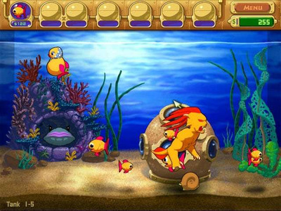 четвертый скриншот из Insaniquarium Deluxe