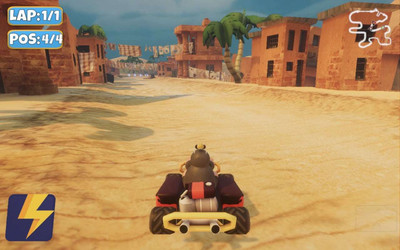 первый скриншот из Moorhuhn Kart