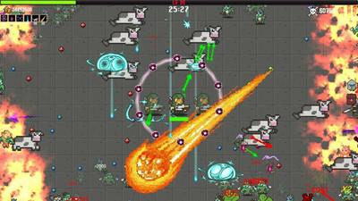 второй скриншот из Pixel Survivors : Roguelike