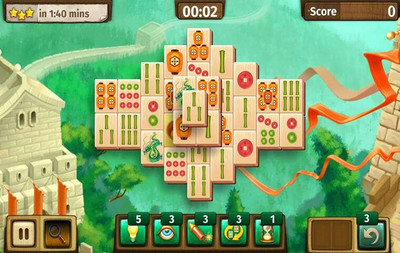 второй скриншот из Коллекция 16 различных вариантов Mahjong