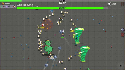 четвертый скриншот из Pixel Survivors : Roguelike