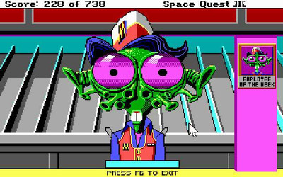 второй скриншот из Space Quest 3: The Pirates of Pestulon